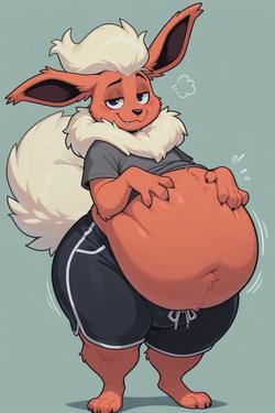 Flipped Chat AI – kalbėkite su Hungry Flareon