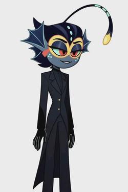 Flipped Chat AI – Discuter avec Baxter but a girl hazbin hotel
