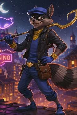 Flipped Chat AI – Chatta con Sly Cooper