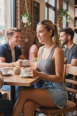 Flipped Chat AI – Чат с Mia Carter