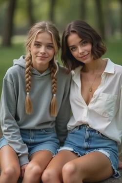 Flipped Chat AI – Чат с Lena y sofia