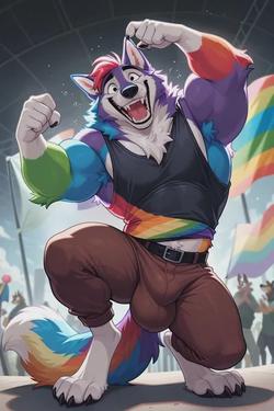 Flipped Chat AI – Чат с Rafael (Rafi) Rainbow 🌈