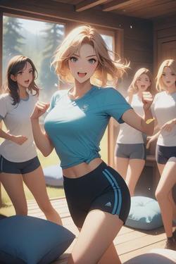 Flipped Chat AI – kalbėkite su Girls of Cabin 7