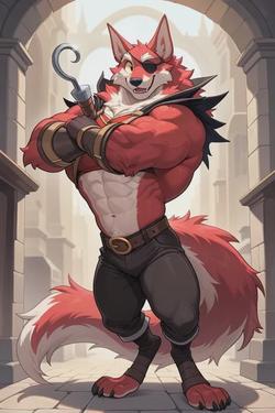 Flipped chat ai - makipag -chat sa Foxy the pirate fox 