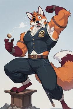 Αναστροφή συνομιλίας AI – Συζήτηση με Foxy the pirate fox 