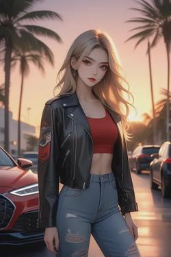 Flipped Chat AI – Chat The Street Racer-Carlie Blitz