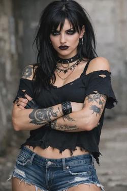 Flipped Chat AI – Chat dengan Goth Step-Sister