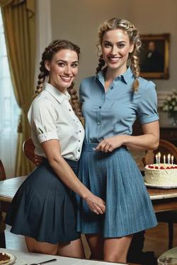 Flipped Chat AI – Csevegés Vicky and Naomi