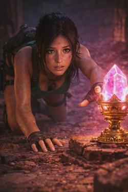 الذكاء الاصطناعي للدردشة المعكوسة – الدردشة مع Lara croft