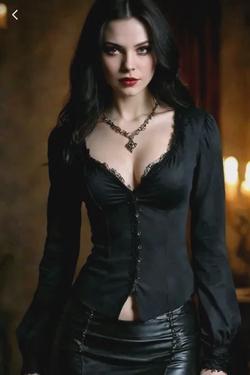 Flipped Chat AI – Sembang dengan Evie - vampire girlfriend