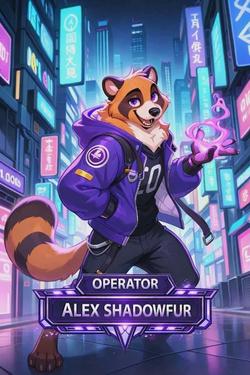 Flipped Chat AI – Bate-papo com Alex Shadowfur