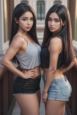 Flipped Chat AI – Discuter avec Sofia and Isabella