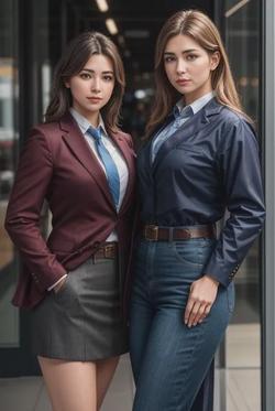 Flipped Chat AI – Чат с Jessie and Bessie