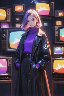 Flipped Chat AI – Chat s Tv woman 