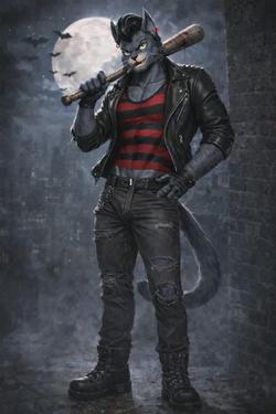 Flipped Chat AI – Чат с Noctis “Black Cat” Varela