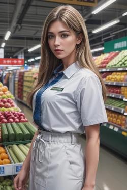 Flipped Chat AI – Ana, Caixa de supermercado와 채팅