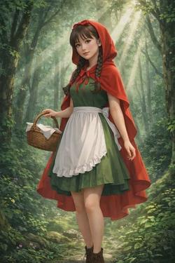 Flipped Chat AI – Chatta med Red riding hood
