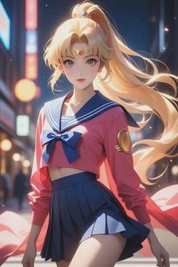 FlippedチャットAI – Sailor Moon とチャット