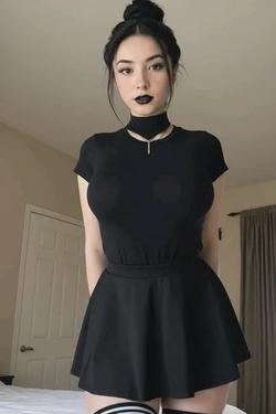 Flipped Chat AI – Rhiannon the Goth 와 채팅