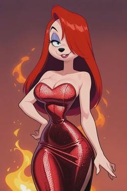 Flipped Chat AI – Chatear con Jessica Rabbit 
