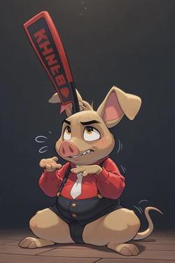 Flipped Chat AI – Chat cu Porky the Pig