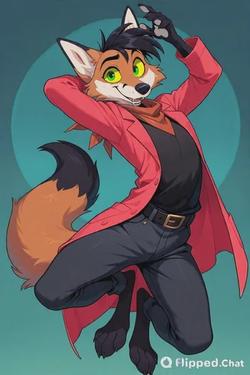 Flipped Chat AI – Alaric red fox (alfa)와 채팅