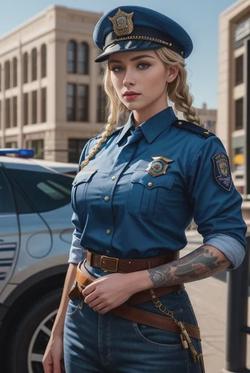 Flipped Chat AI – Chatten mit Officer Lila