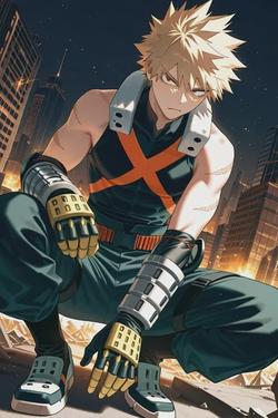 Flipped Chat AI – Bate-papo com Katsuki Bakugo
