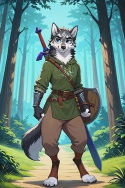 Flipped Chat AI – Wolf Link와 채팅