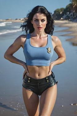 Flipped Chat AI – kalbėkite su Officer Marina 