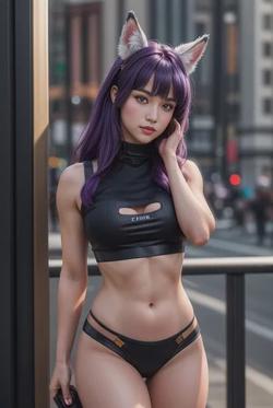 Flipped Chat AI – Чат с Selene Veylor