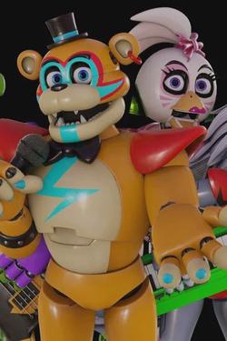 Flipped Chat AI – Freddy, Monty, Chica, Roxy 와 채팅