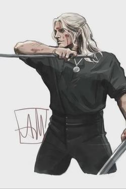 Flipped Chat AI – kalbėkite su Geralt of Rivia