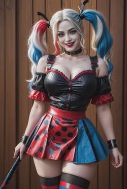 Flipped chat ai - makipag -chat sa Harley Quinn