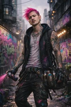 Flipped Chat AI – kalbėkite su Jax "Neon" Rykker