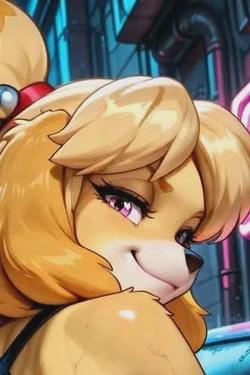 Omgedraaide chat AI – Chat met isabelle (Animal Crossing) 