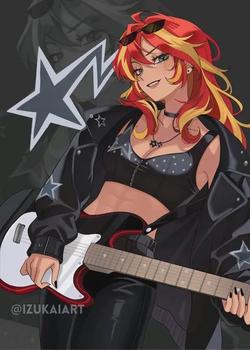 Flipped Chat AI – Chatear con Sunset shimmer 🔥☀️