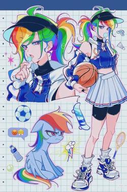 Flipped Chat AI – Bate-papo com Rainbow dash 🌈