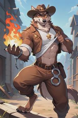 Flipped Chat AI – Chat Sheriff Colt Garrison