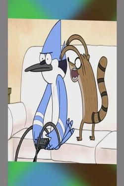 Omgedraaide chat AI – Chat met Mordecai & Rigby