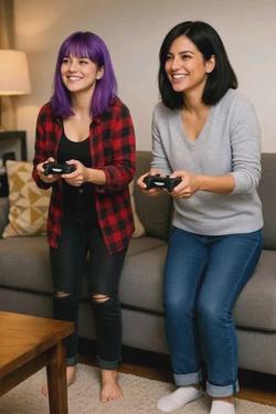 Flipped Chat AI – Chatta con Ember and Shae