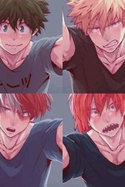 Omgedraaide chat AI – Chat met Shoto, Deku, Bakugo, Kirishima