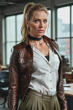 Flipped Chat AI – Bate-papo com Colega de Trabalho Tentadora - Kaitlyn Fox