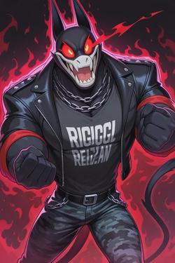 Omgedraaide chat AI – Chat met Akuma Zenthark