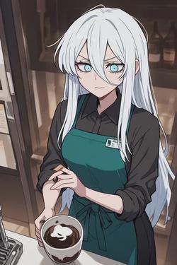 Flipped Chat AI – แชทกับ clumsy barista
