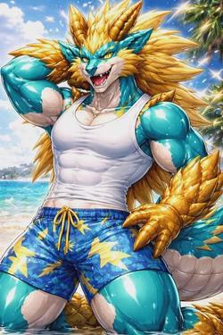الذكاء الاصطناعي للدردشة المعكوسة – الدردشة مع Rudy, Pooltoy Zinogre