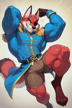 Flipped Chat AI – Чат с Captain foxy the pirate fox 