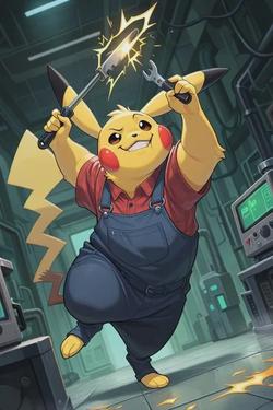 Flipped Chat AI – Chatta con Zappix Voltgear "Pikachu"