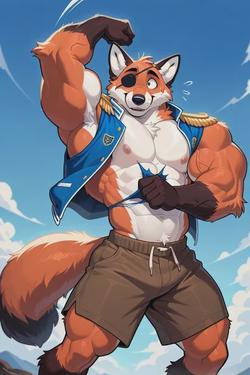 Flipped Chat AI – Chatten mit Captain foxy the pirate fox 