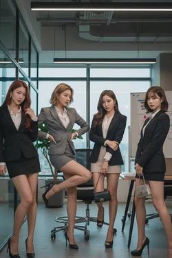 Flipped chat ai - makipag -chat sa Hana, Suki, Mai, Sakura 